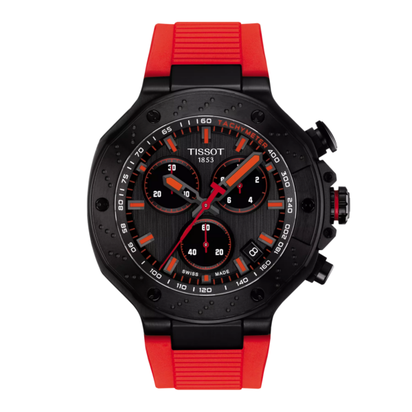 Tissot T-Race Quartz Chronograph 45mm Watch - T141.417.37.061.01
