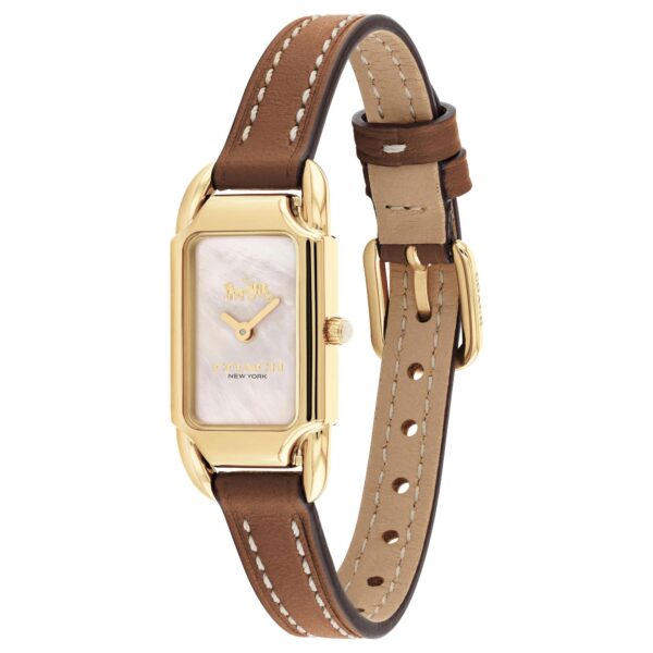 Coach Cadie Brown Leather Strap 17.5mm X 28.5mm Watch - 14504028 - Image 2