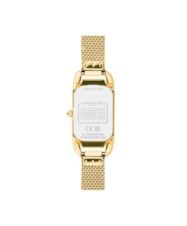 Coach Cadie Gold-Tone 17.5mm X 28.5mm Watch - 14504033 - Image 2