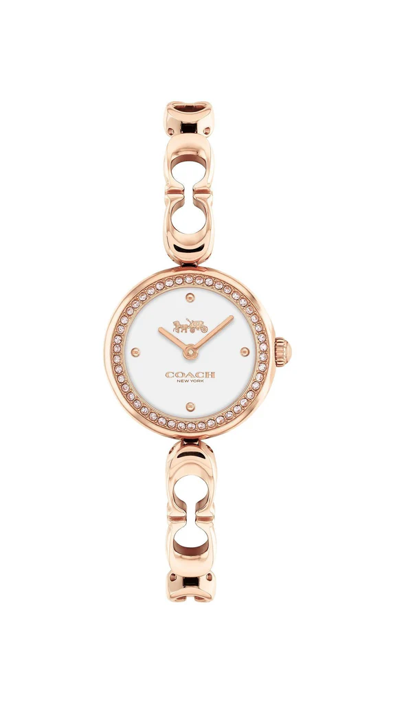 Coach Gracie Rose Gold Tone Stainless Steel 23mm Watch - 14504130