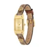 Coach Cadie Tan Canvas Strap 17.5mm X 28.5mm Watch - 14504192 - Image 2