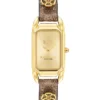 Coach Cadie Tan Canvas Strap 17.5mm X 28.5mm Watch - 14504192