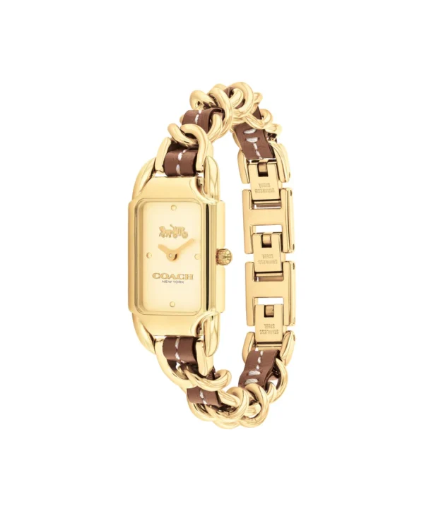 Coach Cadie Gold Tone Steel 17.5mm x 28.5mm Watch - 14504282 - Image 2