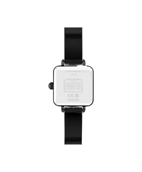 Coach Cass Black Case, Black Resin Bangle 22mm Watch - 14504307 - Image 3