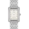 Tory Burch Eleanor Watch Ivory/ Silver Tone - TBW1069