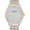 Coach Brooks Unisex Two-Tone Crystal 38mm Watch - 14400037
