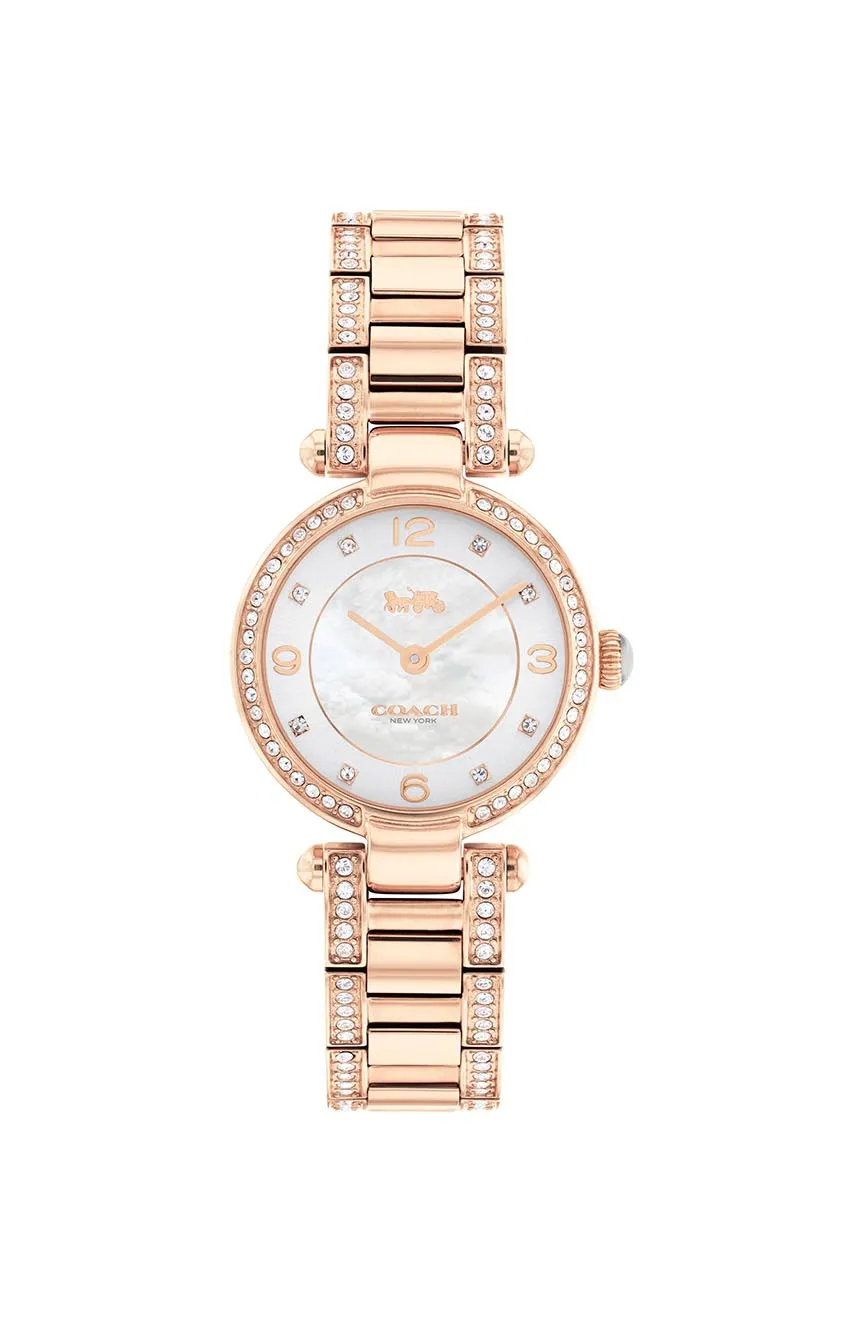 Coach Cary Rose Gold Tone 26mm Quartz Women Watch - 14503838