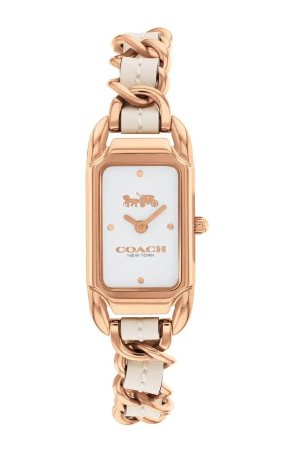 Coach Cadie Calfskin Leather 17.5mm x 28.5mm Watch - 14504283