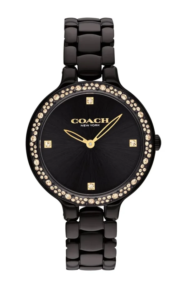 Coach Chelsea Black with Black Stainless Steel Bracelet, 32mm Watch - 14504352