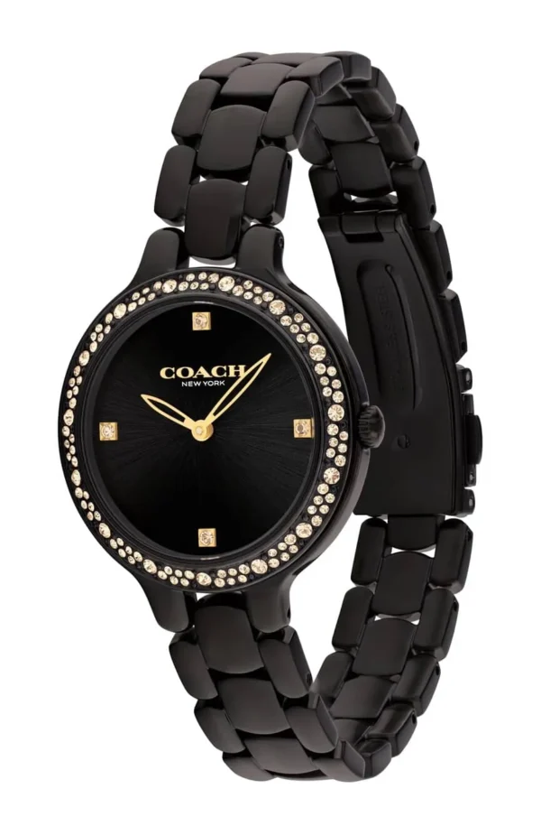 Coach Chelsea Black with Black Stainless Steel Bracelet, 32mm Watch - 14504352 - Image 2