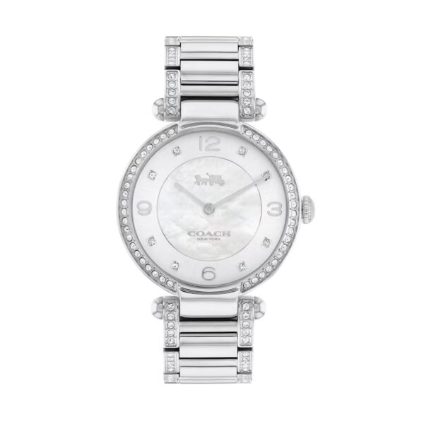 Coach Cary Silver Tone 34mm Watch - 14503830
