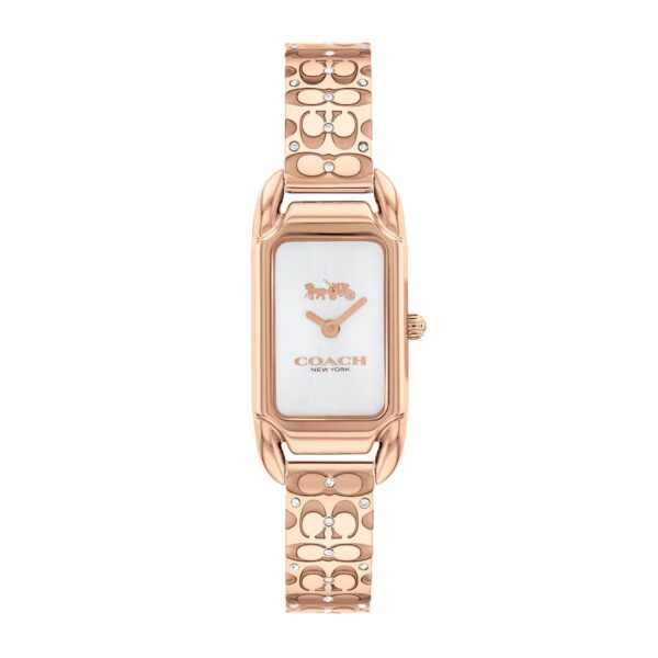 Coach Cadie Rose Gold Tone 28.5mm x 17.5mm Watch - 14504197