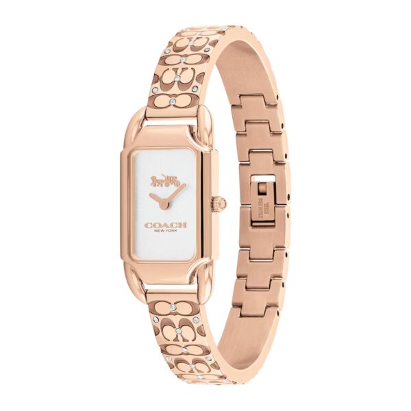 Coach Cadie Rose Gold Tone 28.5mm x 17.5mm Watch - 14504197 - Image 2