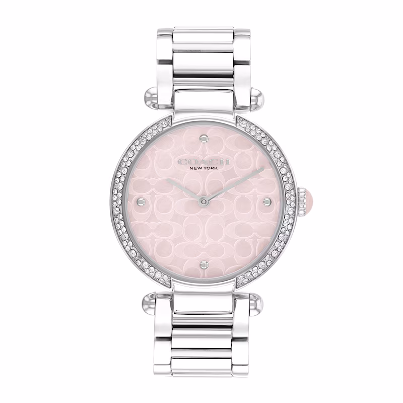 Coach Cary Silver Tone Bracelet 34mm Watch - 14504182