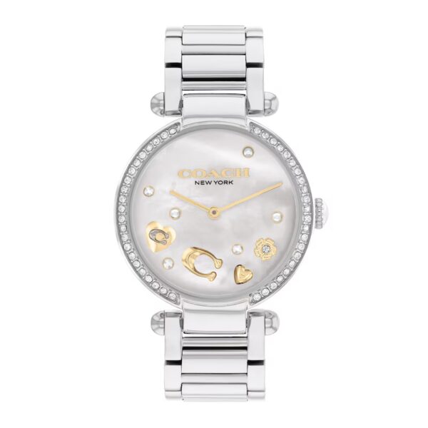 Coach Cary Silver Tone Bracelet 34mm Watch - 14504264