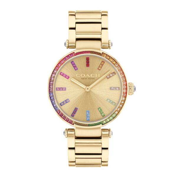 Coach Cary Gold Tone Bracelet 34mm Watch - 14504271