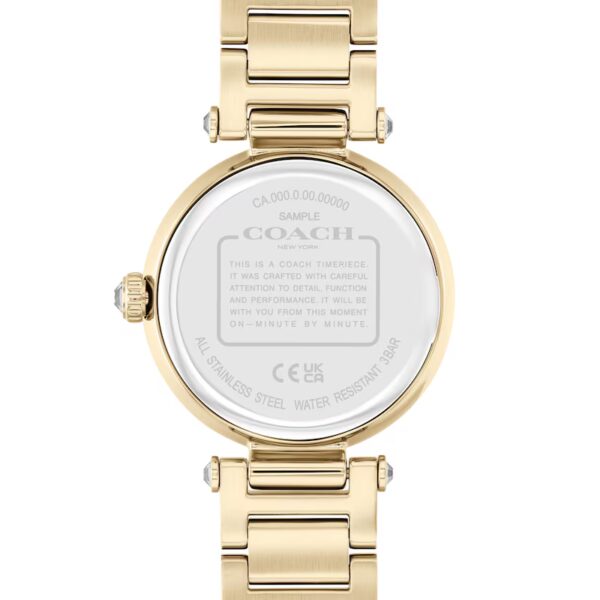 Coach Cary Gold Tone Bracelet 34mm Watch - 14504271 - Image 3