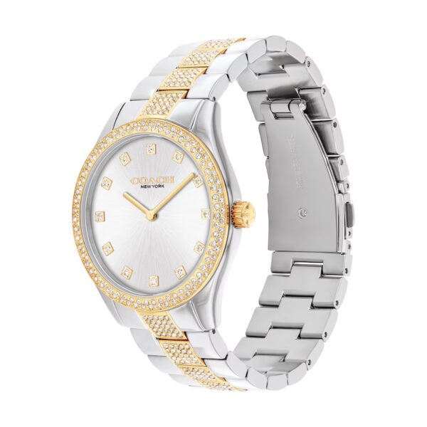 Coach Brooks Two Tone with Crystal Accents, 38mm Watch - 14400034 - Image 2