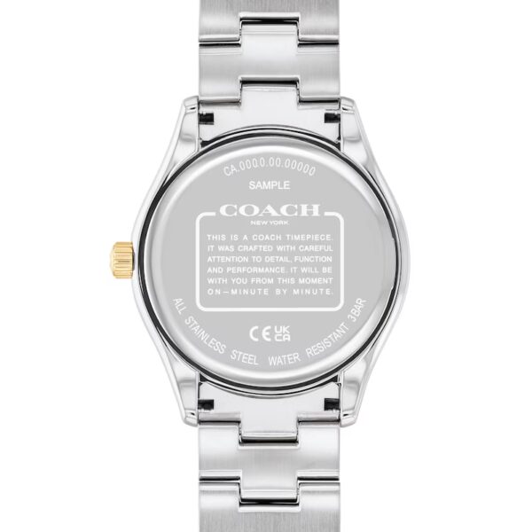 Coach Brooks Two Tone with Crystal Accents, 38mm Watch - 14400034 - Image 3