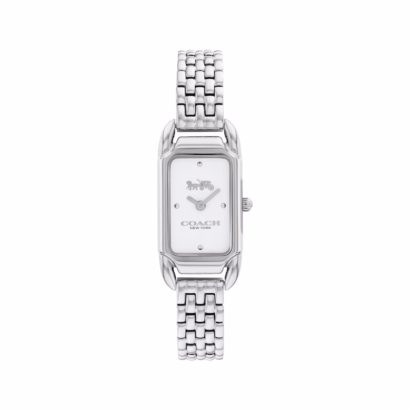 Coach Cadie Silver-Tone 17.5mm X 28.5mm Watch - 14504035