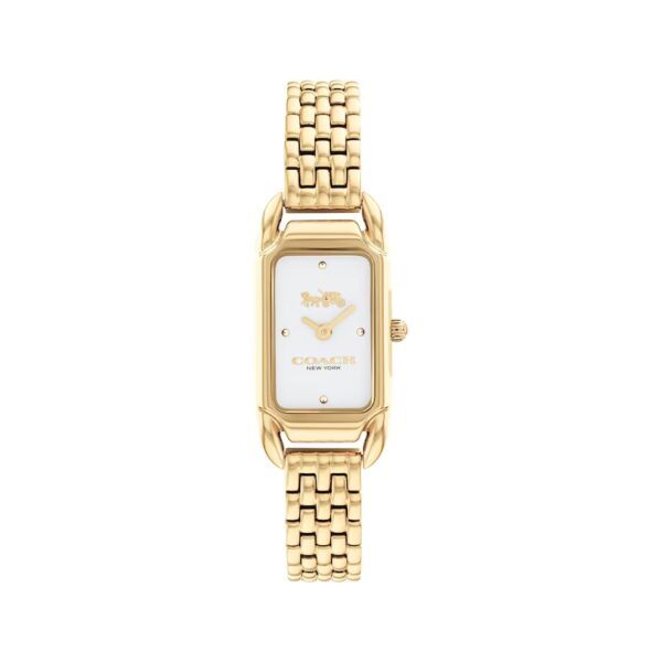 Coach Cadie Gold-Tone 17.5mm X 28.5mm Watch - 14504036