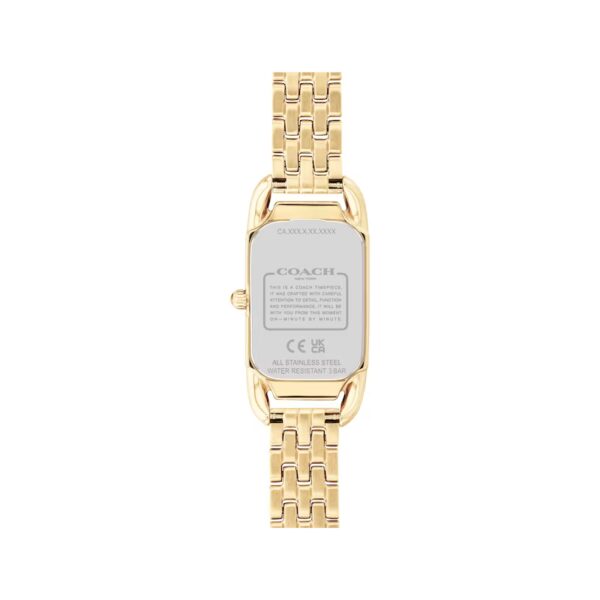 Coach Cadie Gold-Tone 17.5mm X 28.5mm Watch - 14504036 - Image 3