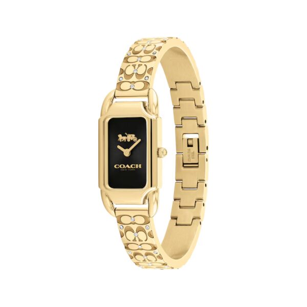 Coach Cadie Gold Tone 28.5mm x 17.5mm Watch - 14504250 - Image 2