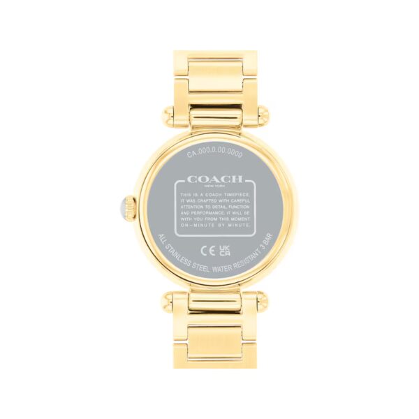 Coach Cary Gold Tone 34mm Watch - 14504183 - Image 3