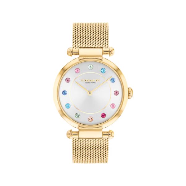 Coach Cary Gold Tone 34mm Watch - 14000112