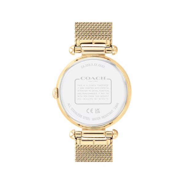 Coach Cary Gold Tone 34mm Watch - 14000112 - Image 2