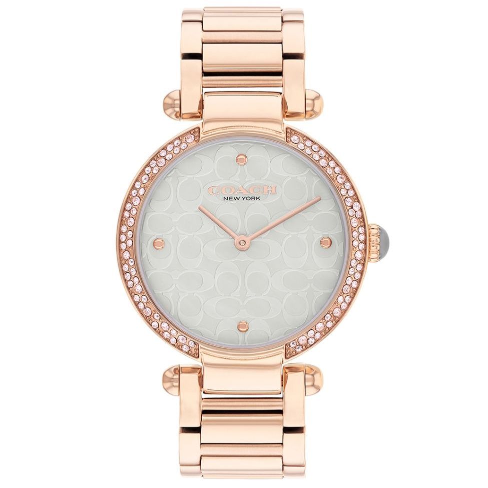Coach Cary Rose Gold Tone 34mm Watch - 14504184