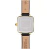 Coach Cass Gold-Tone Case, Black Leather Strap 22mm Watch - 14504225 - Image 2