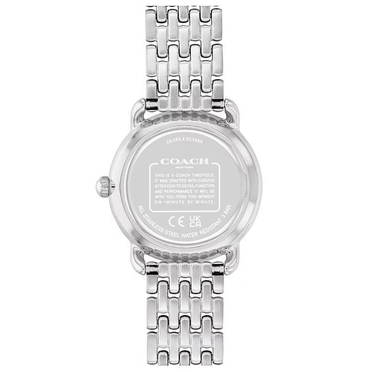 Coach Elliot Silver Tone, Glitter Dial Stainless Steel Bracelet 28mm Watch - 14504369 - Image 3