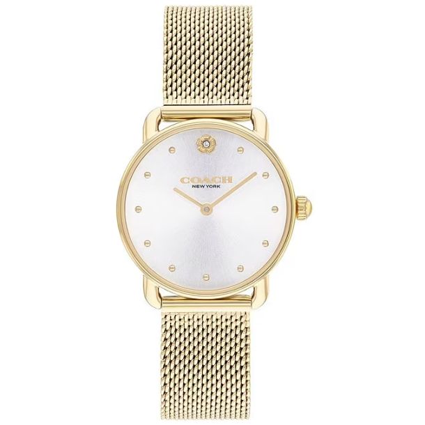 Coach Elliot Gold-Tone Stainless Steel Bracelet 28mm Watch - 14504223