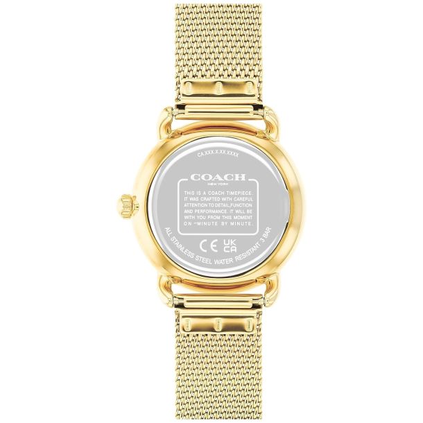 Coach Elliot Rose Gold-Tone Stainless Steel Bracelet 36mm Watch - 14504285 - Image 3