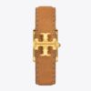 Tory Burch Eleanor Watch Brown Leather/ Gold-Tone Stainless Steel - TBW1068 - Image 3