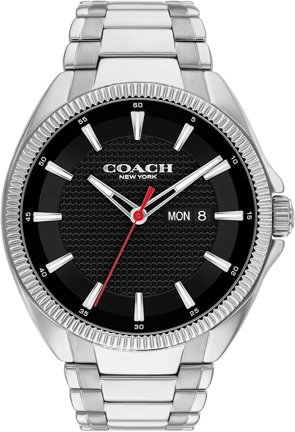 Coach Jackson Black Dial 45mm Watch- 14602687