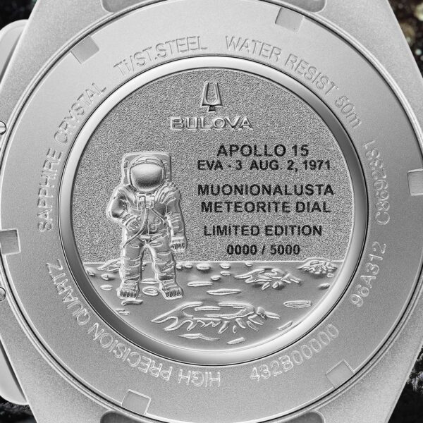 Bulova  Lunar Pilot Meteorite - 96A312 - Image 4