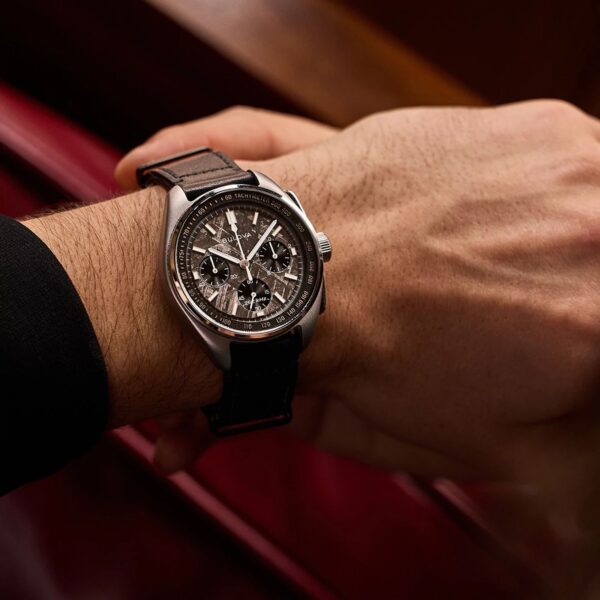 Bulova  Lunar Pilot Meteorite - 96A312 - Image 5