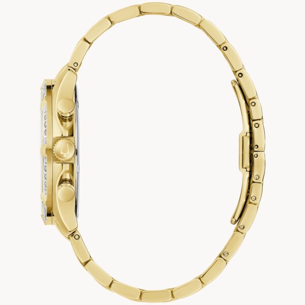 Bulova Classic Gold-Tone 42mm Watch -98E113 - Image 3