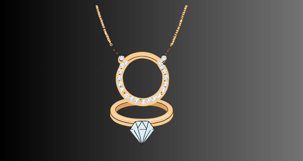 How to Match Wedding Rings with Diamond Necklaces